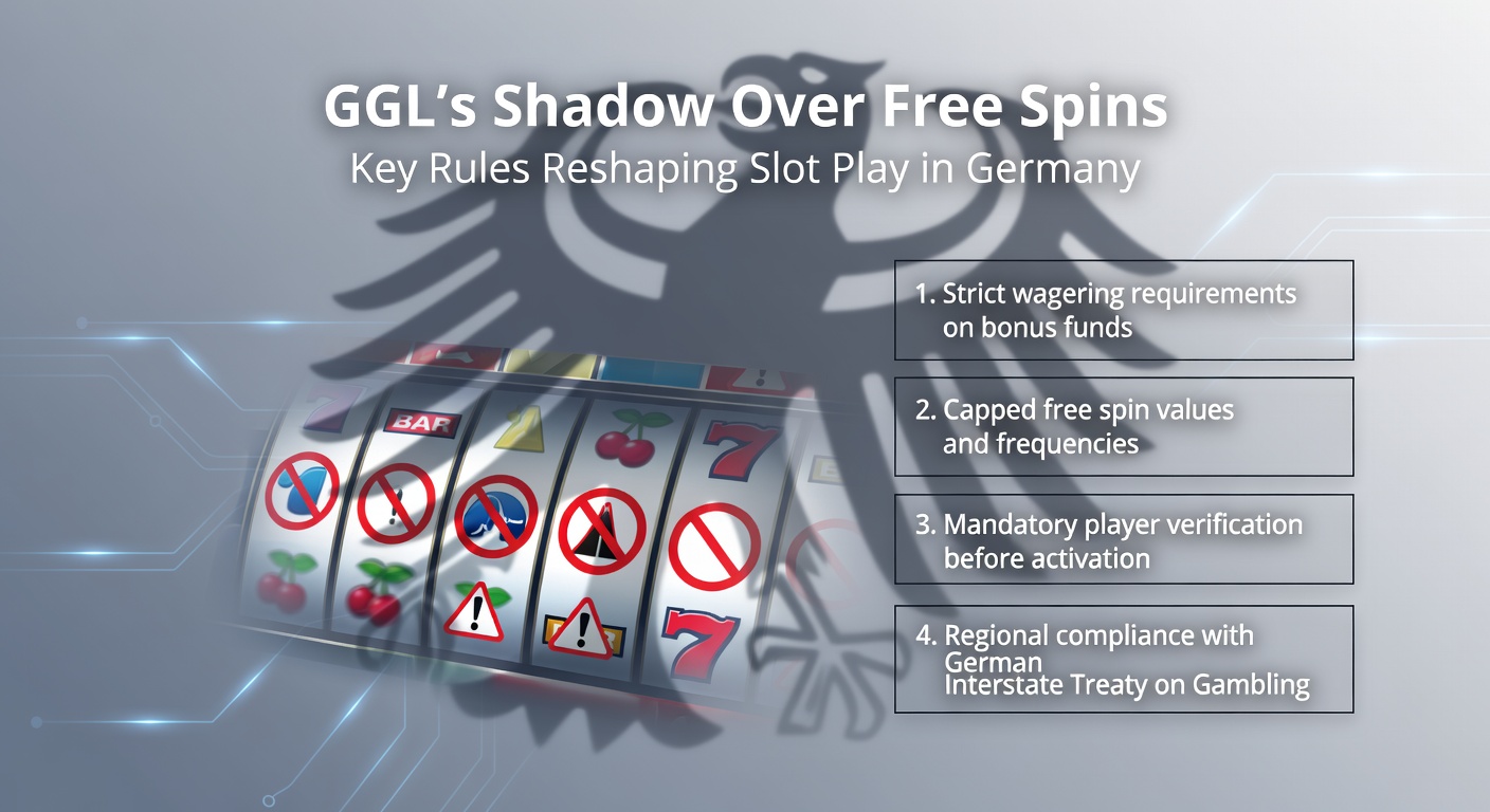 Vergleichstabelle der GGL-Regeln zu Free Spins vor und nach den neuen Vorgaben, mit Icons für Limits und RTP-Anforderungen
